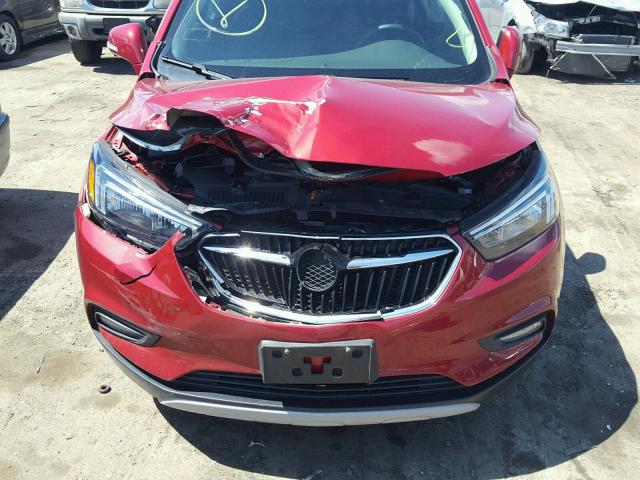 KL4CJ1SB6HB114738 - 2017 BUICK ENCORE SPO RED photo 9