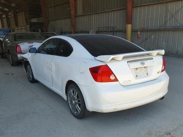 JTKDE177X70184023 - 2007 TOYOTA SCION TC WHITE photo 3