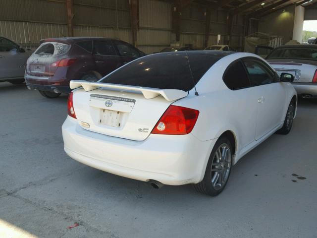 JTKDE177X70184023 - 2007 TOYOTA SCION TC 白色 照片 4
