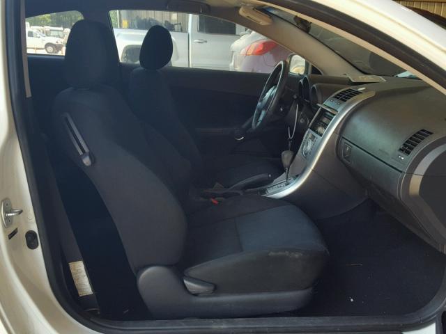 JTKDE177X70184023 - 2007 TOYOTA SCION TC 白色 照片 5