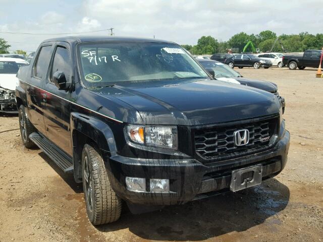 5FPYK1F70EB003150 - 2014 HONDA RIDGELINE BLACK photo 9