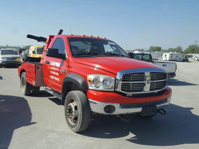 3D6WC6EL8AG136200 - 2010 DODGE RAM 4500 S RED photo 1