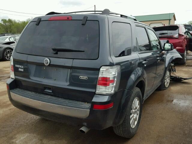 4M2CN9H73AKJ26910 - 2010 MERCURY MARINER PR CHARCOAL photo 4