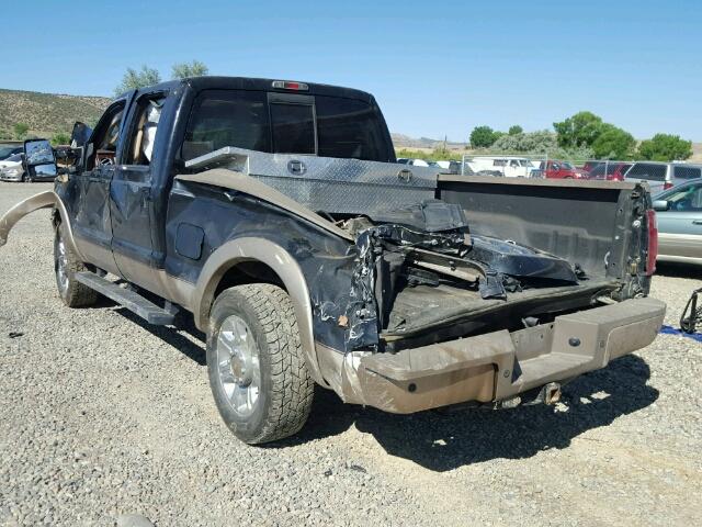 1FT7W2BT2DEA78644 - 2013 FORD F250 SUPER BLACK photo 3