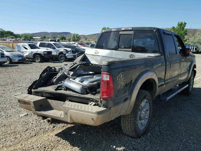 1FT7W2BT2DEA78644 - 2013 FORD F250 SUPER BLACK photo 4