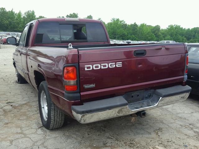 3B7HC13Y81G790002 - 2001 DODGE RAM 1500 BURGUNDY photo 3