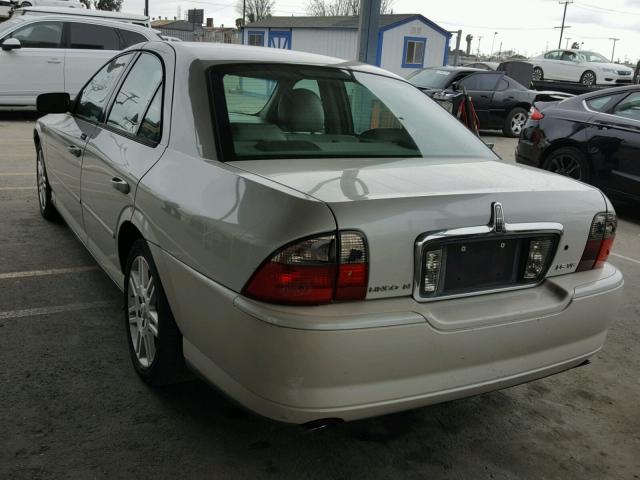 1LNHM87A04Y662703 - 2004 LINCOLN LS 奶油色 照片 3