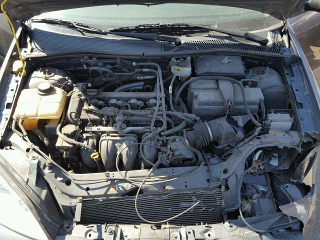 1FAHP36N26W226409 - 2006 FORD FOCUS ZXW GRAY photo 7