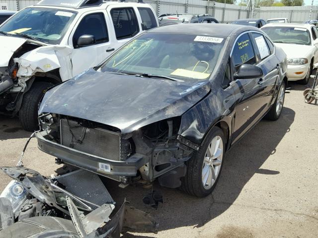 1G4PP5SK5D4193973 - 2013 BUICK VERANO BLACK photo 2