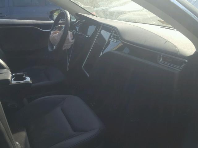 5YJSA1E27FF116361 - 2015 TESLA MODEL S BLACK photo 5