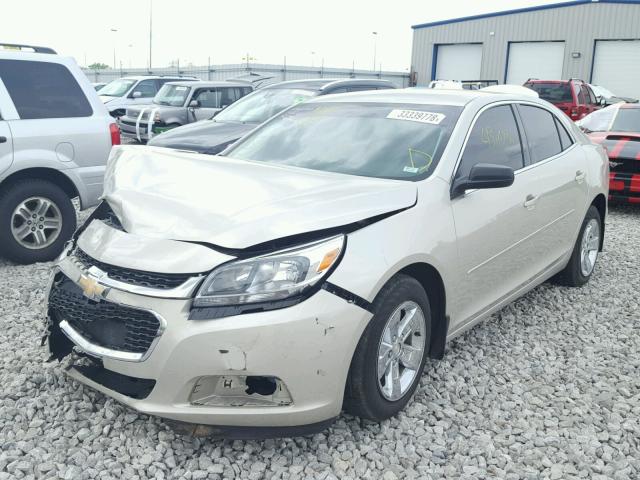 1G11B5SA3GF115435 - 2016 CHEVROLET MALIBU LIM 银色 照片 2