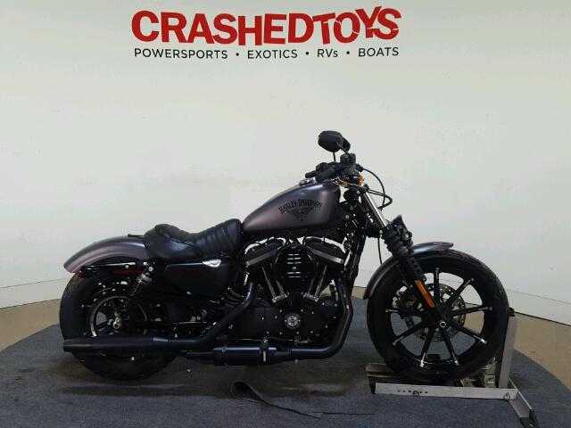 1HD4LE216HC442219 - 2017 HARLEY-DAVIDSON XL883 IRON BLACK photo 1