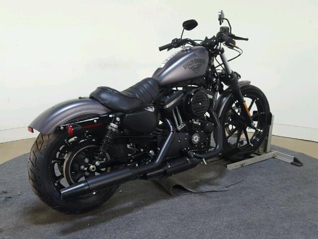 1HD4LE216HC442219 - 2017 HARLEY-DAVIDSON XL883 IRON BLACK photo 8