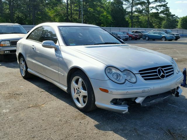 WDBTJ75J03F059473 - 2003 MERCEDES-BENZ CLK 500 SILVER photo 1