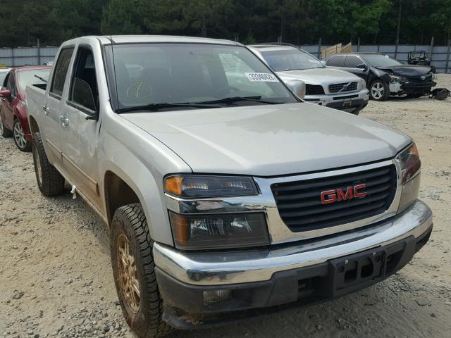 1GTH6MFE6C8136389 - 2012 GMC CANYON SLE SILVER photo 1