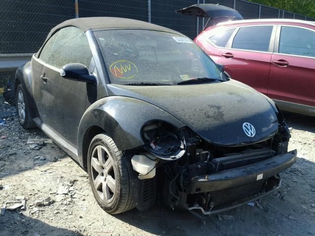 3VWRF31Y37M400540 - 2007 VOLKSWAGEN NEW BEETLE შავი ფოტო 1