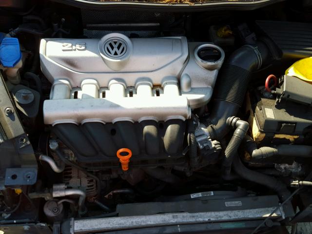 3VWRF31Y37M400540 - 2007 VOLKSWAGEN NEW BEETLE შავი ფოტო 7