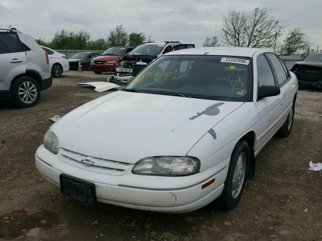 2G1WL52M7V1150660 - 1997 CHEVROLET LUMINA BAS WHITE photo 2