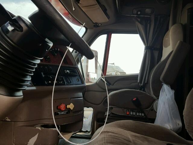1XP7D49X09D784419 - 2009 PETERBILT CONVENTION RED photo 5