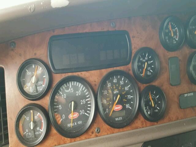 1XP7D49X09D784419 - 2009 PETERBILT CONVENTION RED photo 8