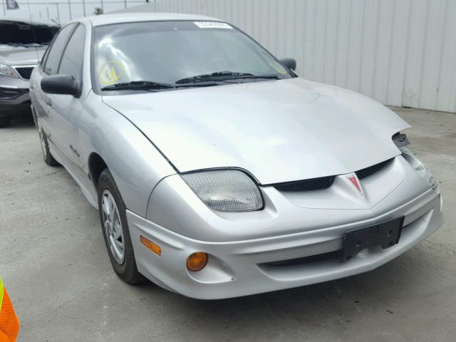 1G2JB5248Y7418003 - 2000 PONTIAC SUNFIRE SE SILVER photo 1