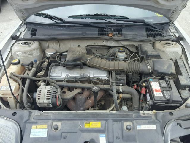 1G2JB5248Y7418003 - 2000 PONTIAC SUNFIRE SE SILVER photo 7