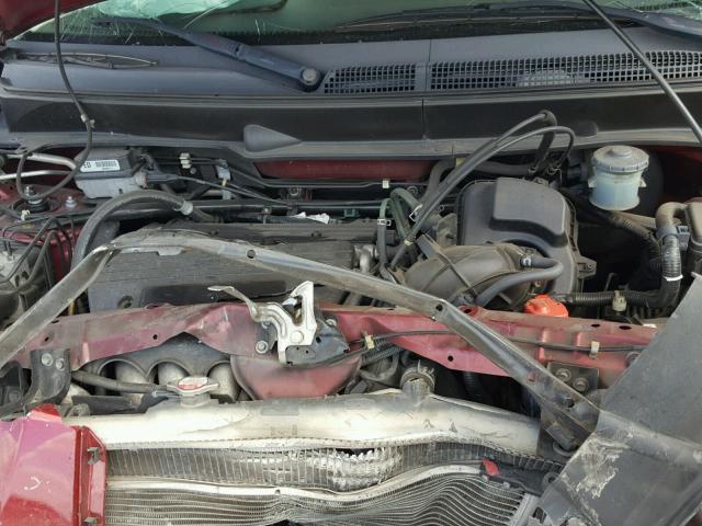 5J6YH18796L013673 - 2006 HONDA ELEMENT EX BURGUNDY photo 7