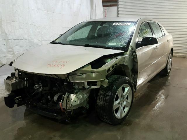 1G1ZB5E01CF210401 - 2012 CHEVROLET MALIBU LS GOLD photo 2