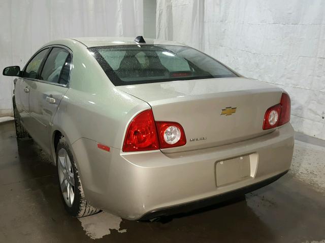 1G1ZB5E01CF210401 - 2012 CHEVROLET MALIBU LS GOLD photo 3