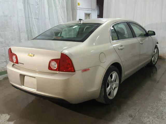 1G1ZB5E01CF210401 - 2012 CHEVROLET MALIBU LS GOLD photo 4