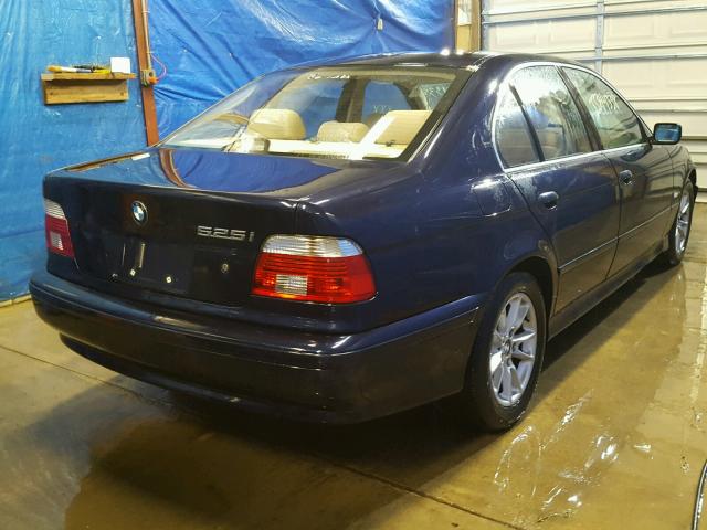 WBADT43473G029051 - 2003 BMW 525 I AUTO BLUE photo 4