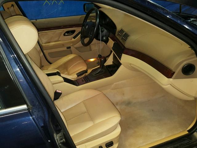 WBADT43473G029051 - 2003 BMW 525 I AUTO BLUE photo 5