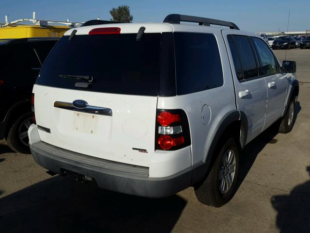 1FMEU73E87UB47093 - 2007 FORD EXPLORER X WHITE photo 4