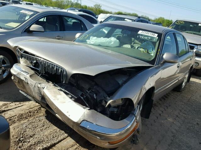 1G4CW54K014184804 - 2001 BUICK PARK AVENU BEIGE photo 2