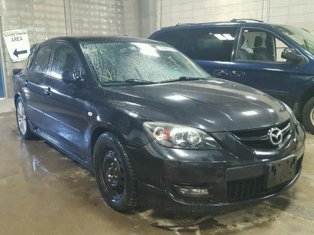 JM1BK34L371658523 - 2007 MAZDA SPEED 3 BLACK photo 1