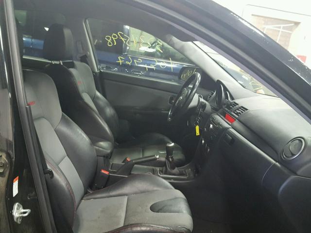 JM1BK34L371658523 - 2007 MAZDA SPEED 3 BLACK photo 5