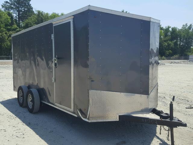 53BLTEA22HU021052 - 2017 UTILITY TRAILER BLACK photo 1