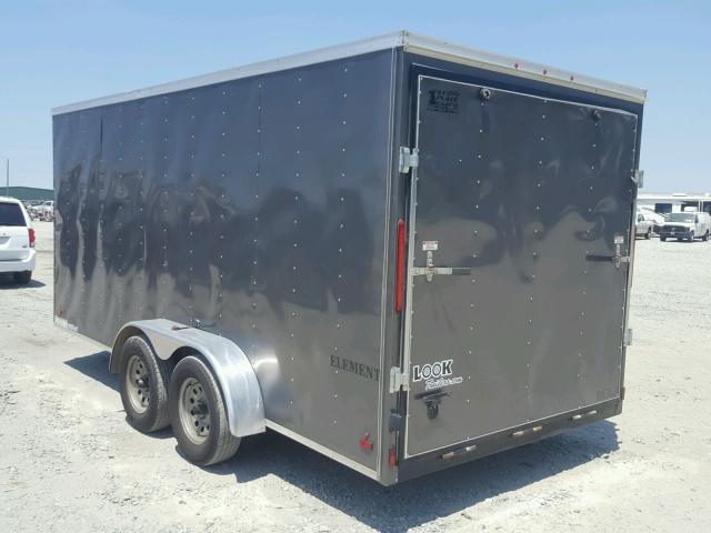 53BLTEA22HU021052 - 2017 UTILITY TRAILER BLACK photo 3