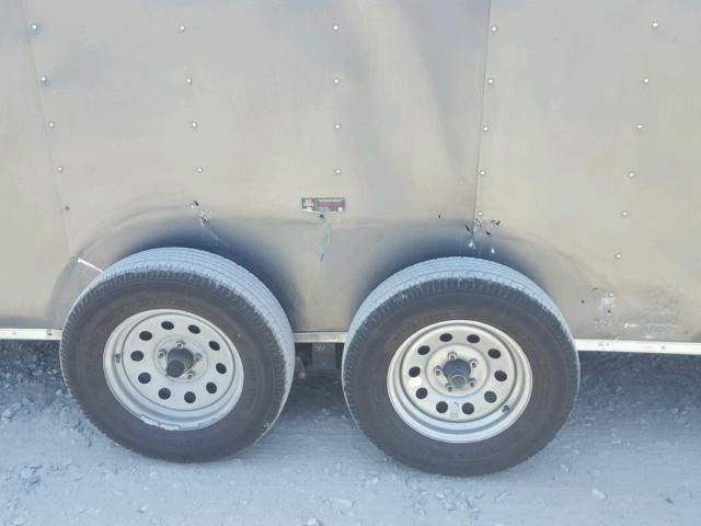 53BLTEA22HU021052 - 2017 UTILITY TRAILER BLACK photo 9