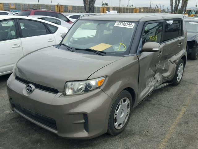 JTLZE4FE0B1125505 - 2011 TOYOTA SCION XB BROWN photo 2