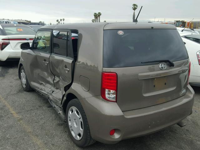 JTLZE4FE0B1125505 - 2011 TOYOTA SCION XB BROWN photo 3
