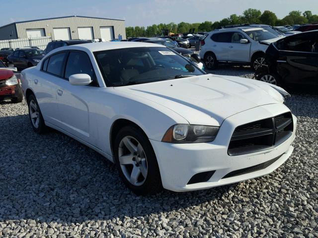 2C3CDXAT7CH221151 - 2012 DODGE CHARGER PO WHITE photo 1