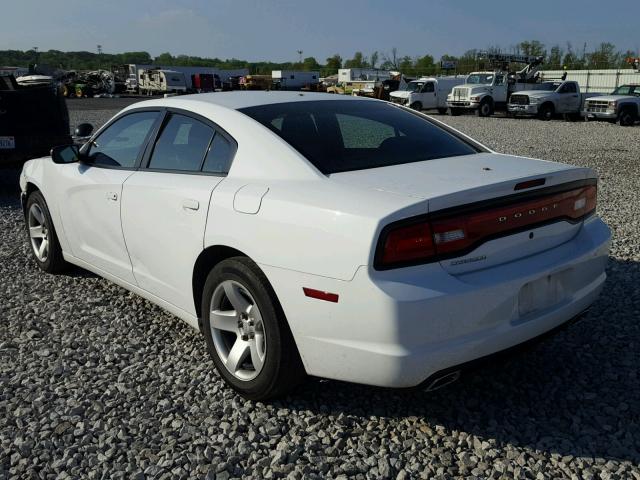2C3CDXAT7CH221151 - 2012 DODGE CHARGER PO WHITE photo 3