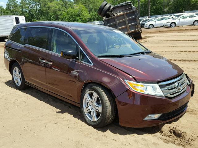 5FNRL5H99CB139760 - 2012 HONDA ODYSSEY TO RED photo 1