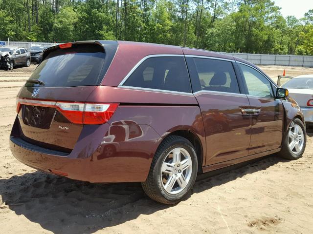 5FNRL5H99CB139760 - 2012 HONDA ODYSSEY TO RED photo 4