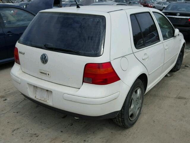 9BWFL61J764000581 - 2006 VOLKSWAGEN GOLF GL WHITE photo 4