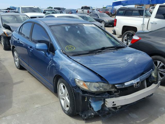 19XFA1F62BE007079 - 2011 HONDA CIVIC LX-S BLUE photo 1