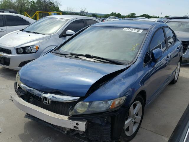 19XFA1F62BE007079 - 2011 HONDA CIVIC LX-S Mavi foto 2