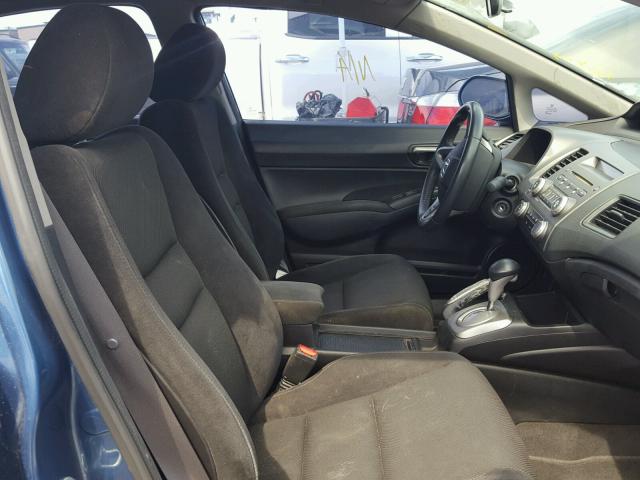 19XFA1F62BE007079 - 2011 HONDA CIVIC LX-S Mavi foto 5