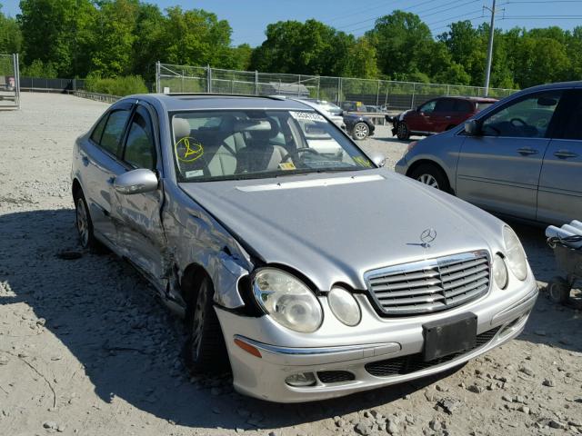 WDBUF87JX6X185900 - 2006 MERCEDES-BENZ E 350 4MAT SILVER photo 1